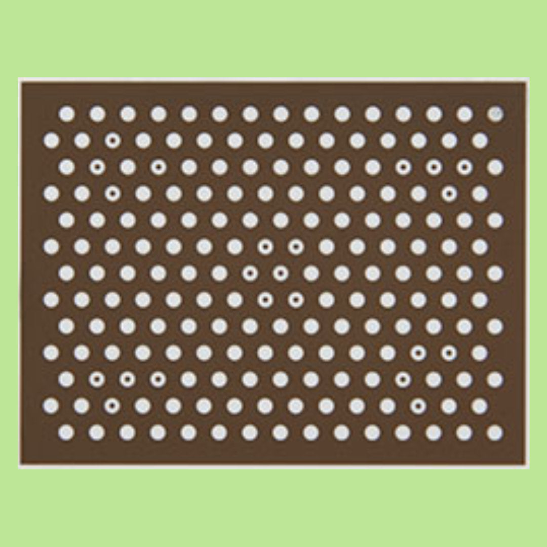 Halcon 12 kompatible Kalibrier-Targets auf Karbonplatte GROSS (1000x1000mm)