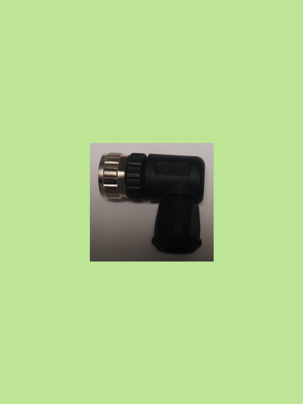 Zubehör: Stecker M12 (4-polig) female für pvLight Leuchtpanel